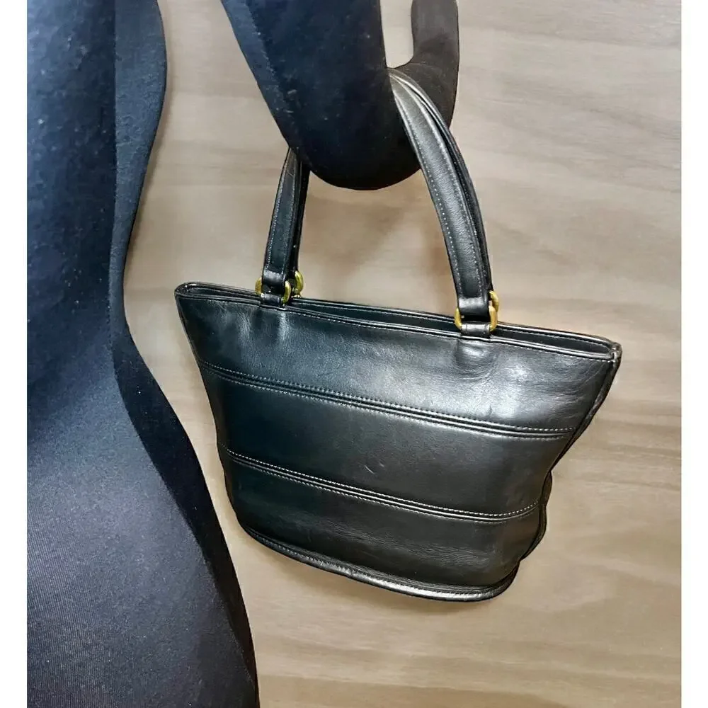 Vintage 1998 Coach Leather Tribeca Satchel Bag